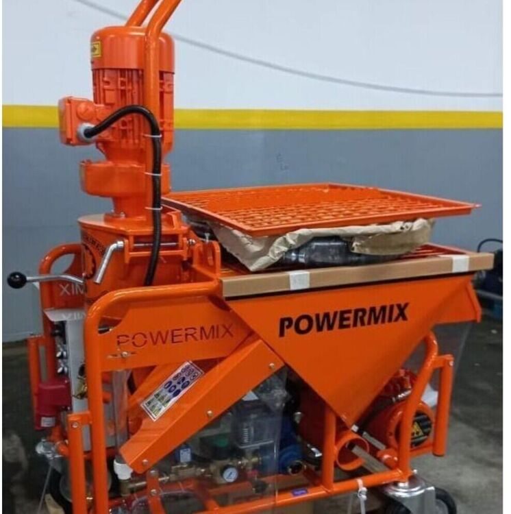 Powermix Alpha Штукатурная станция (Маркированный Powermix оранжевый цвет)